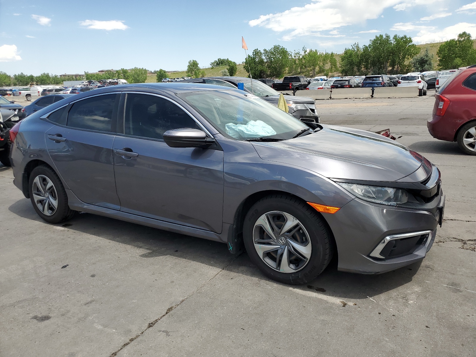 2019 Honda Civic Lx vin: 2HGFC2F64KH545658