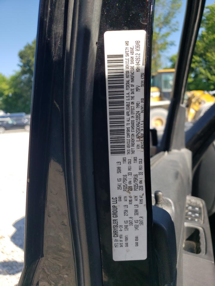 1J4PN2GKXAW159524 2010 Jeep Liberty Sport