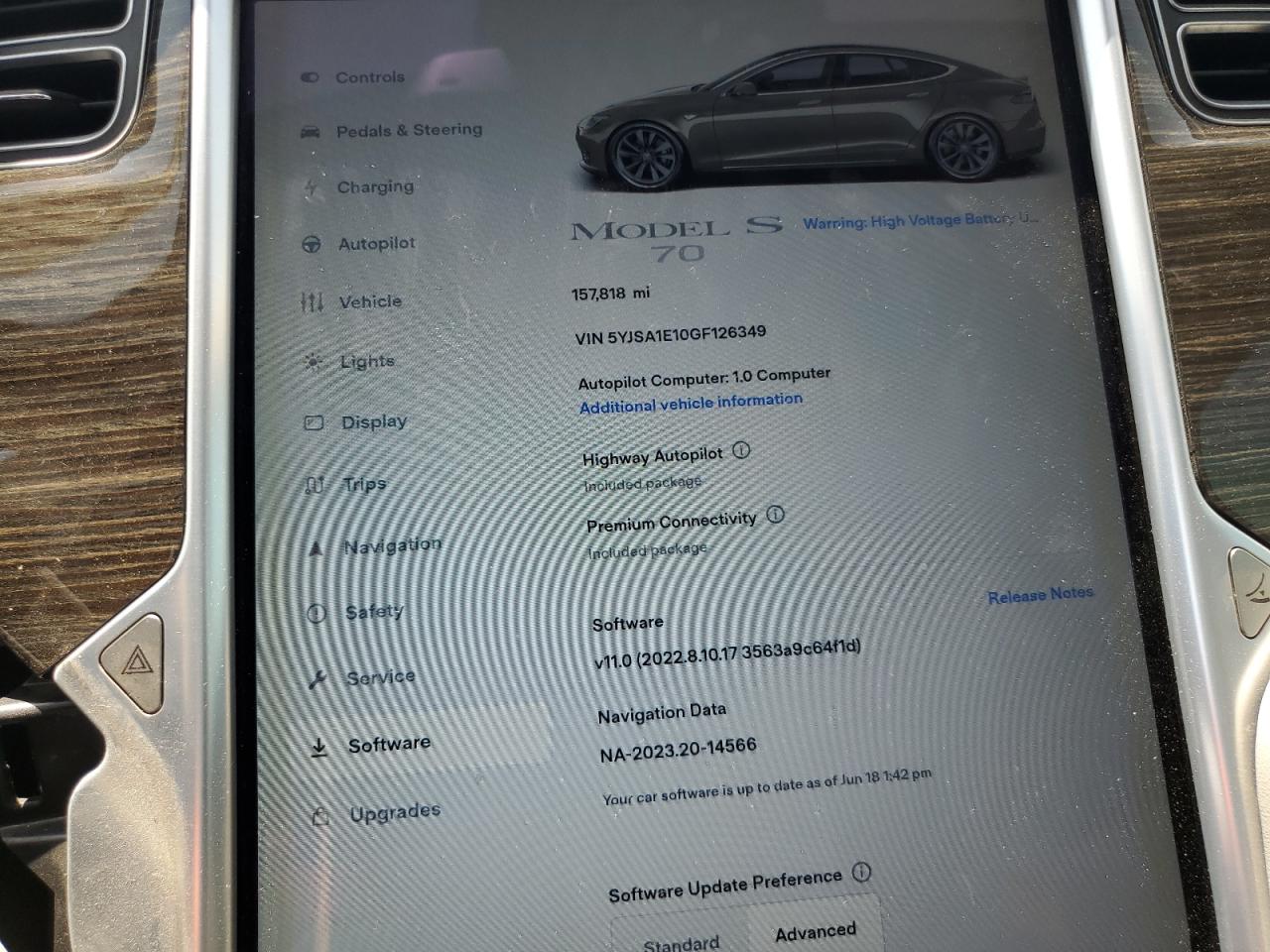 5YJSA1E10GF126349 2016 Tesla Model S