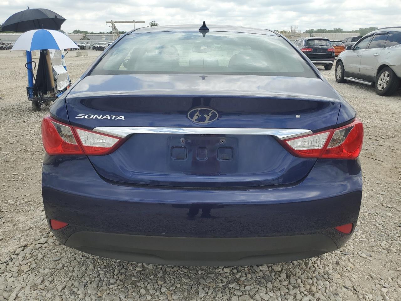 2014 Hyundai Sonata Gls VIN: 5NPEB4AC6EH833800 Lot: 57449884