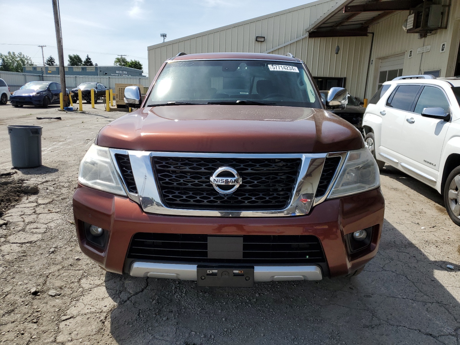 JN8AY2NF0H9701615 2017 Nissan Armada Platinum