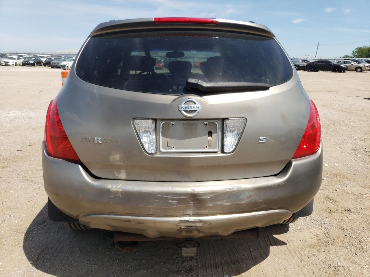 2003 Nissan Murano Sl VIN: JN8AZ08W43W232416 Lot: 58081914