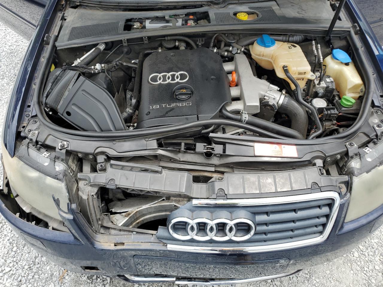 2004 Audi A4 1.8 Cabriolet VIN: WAUAC48H34K018612 Lot: 57592714