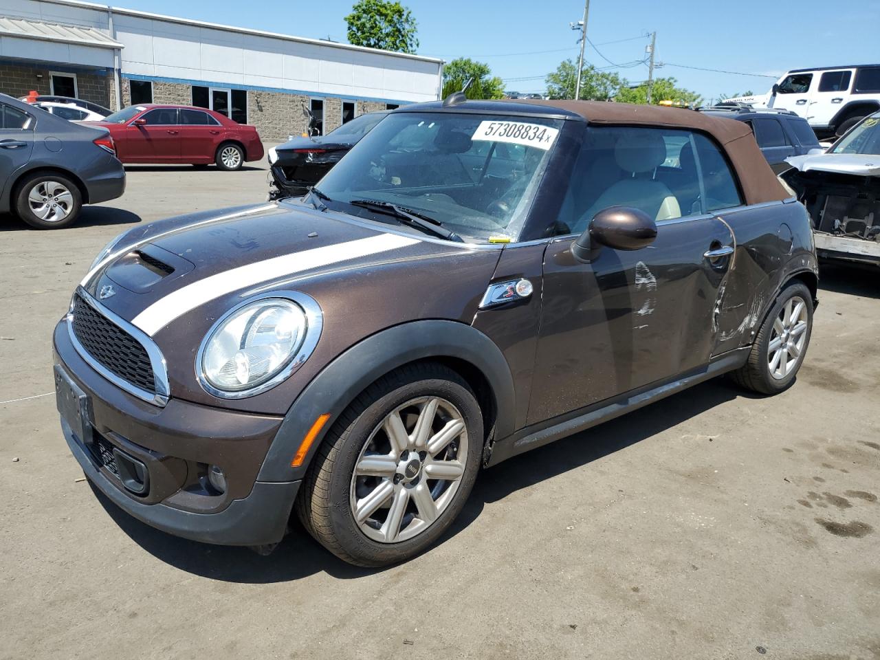 2012 Mini Cooper S VIN: WMWZP3C57CT296369 Lot: 57308834