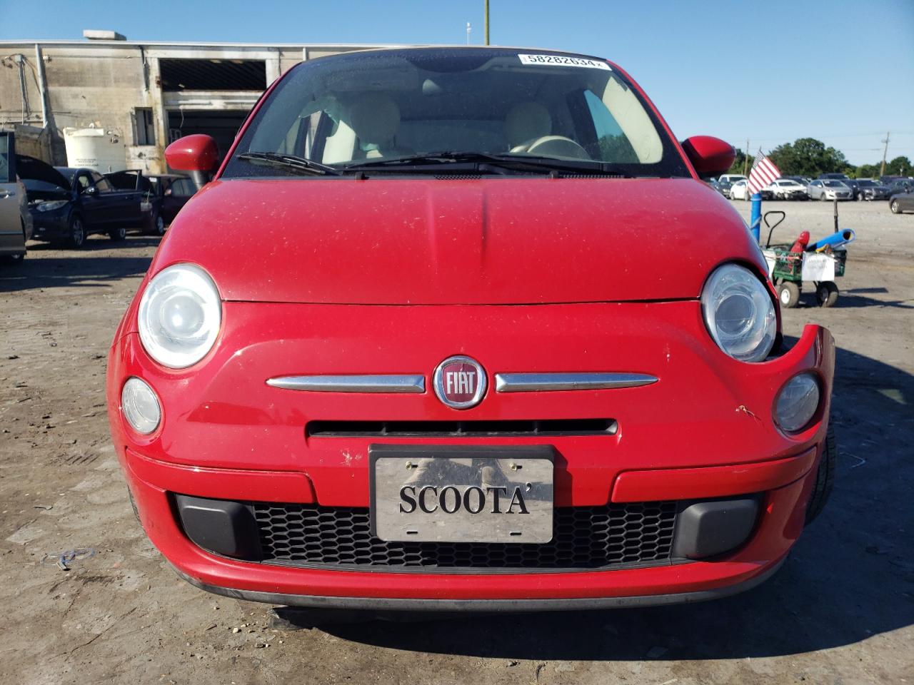 2014 Fiat 500 Pop VIN: 3C3CFFDR2ET275701 Lot: 58282634