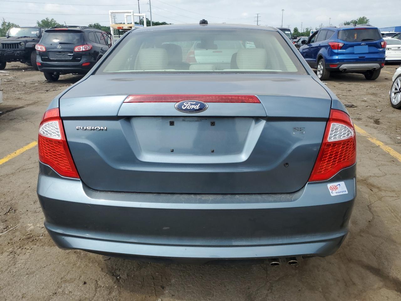 2011 Ford Fusion Se VIN: 3FAHP0HA9BR318185 Lot: 57643794