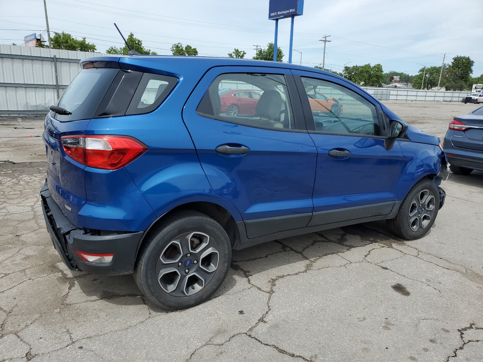 2019 Ford Ecosport S vin: MAJ3S2FE6KC286790