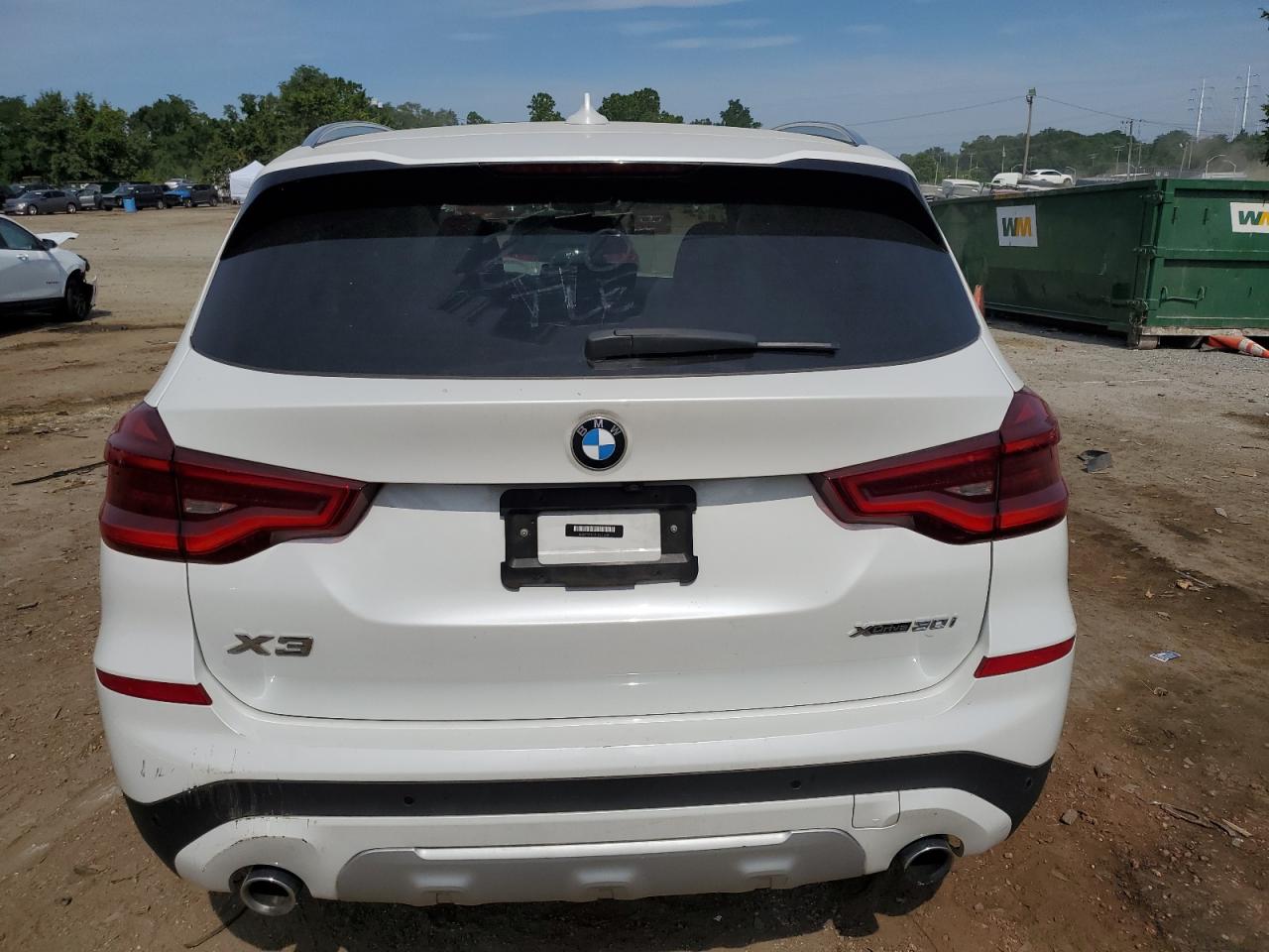2020 BMW X3 xDrive30I VIN: 5UXTY5C03L9D56507 Lot: 60591194
