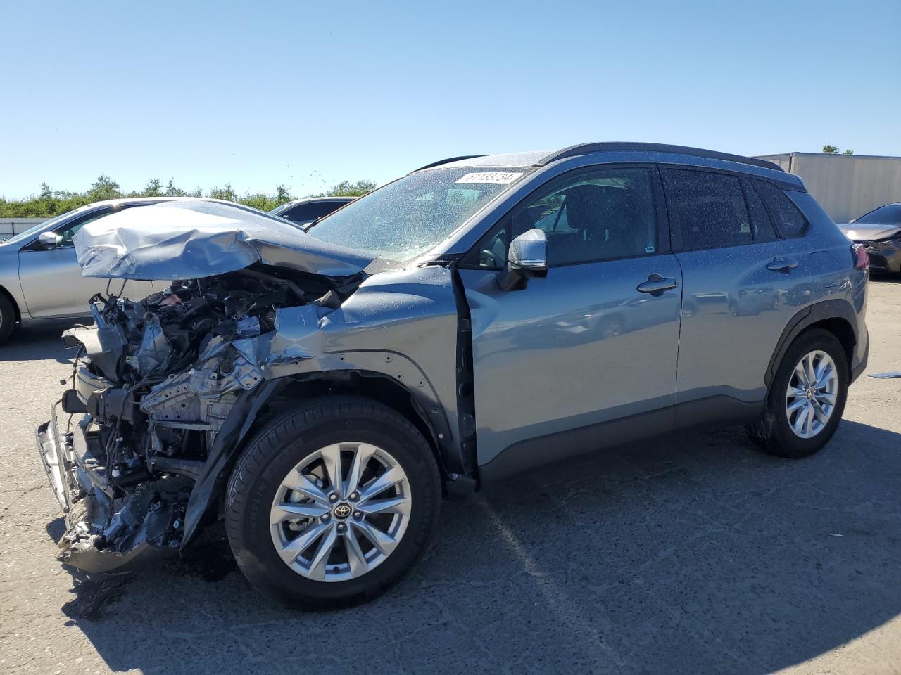2022 Toyota Corolla Cross Le VIN: 7MUCAAAG4NV034626 Lot: 61133734