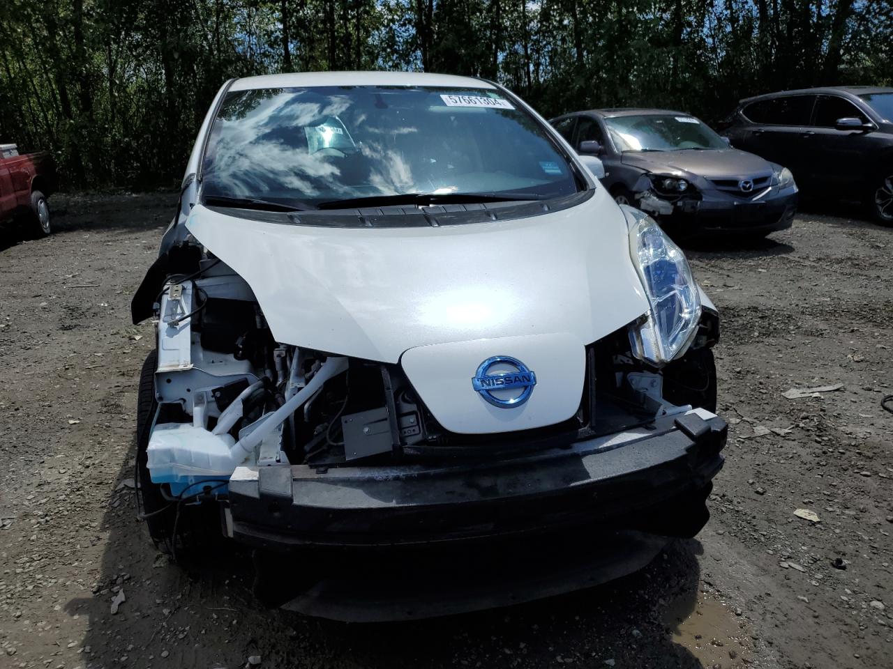 2013 Nissan Leaf S VIN: 1N4AZ0CP6DC409634 Lot: 57661304