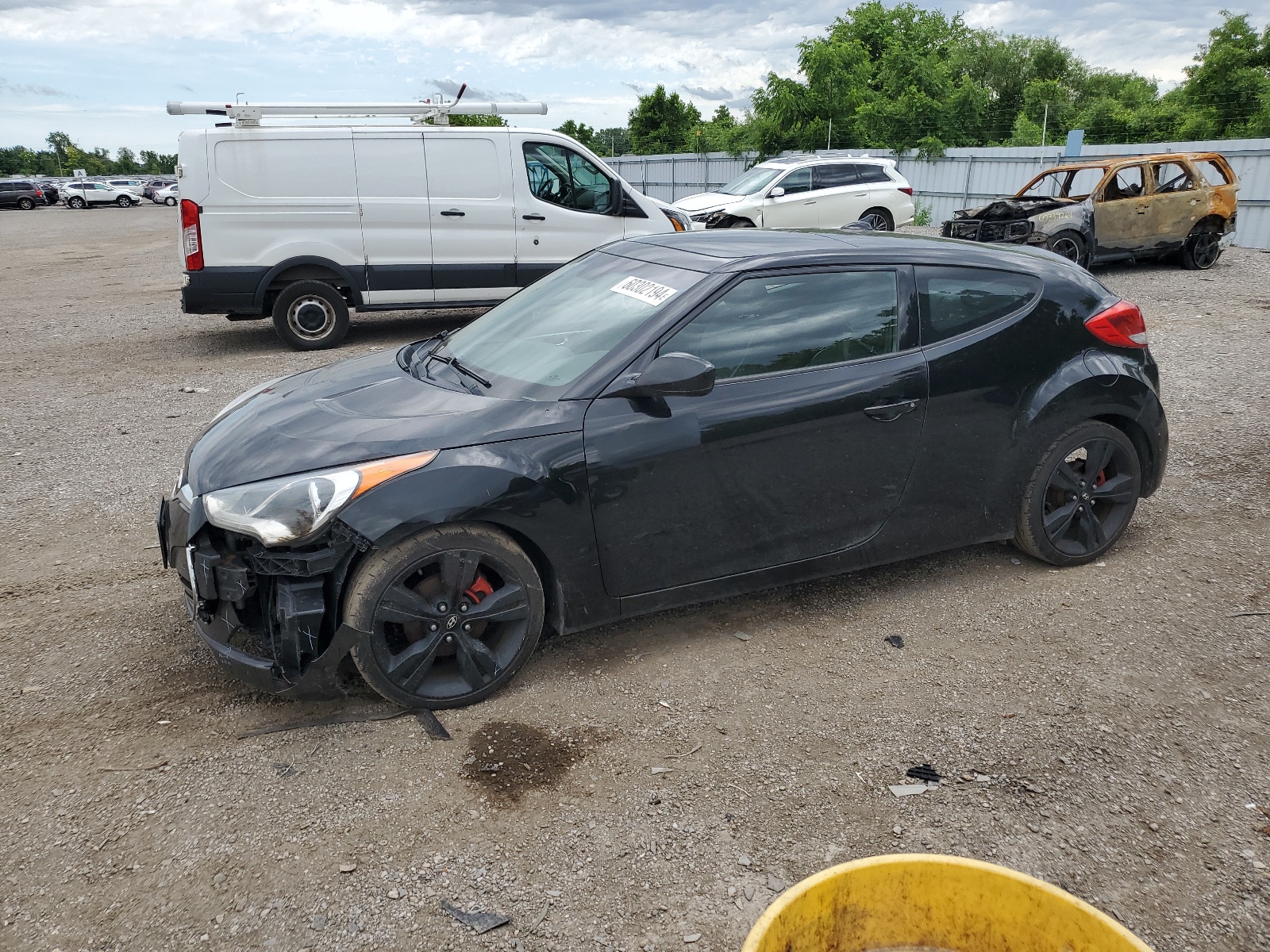 2012 Hyundai Veloster vin: KMHTC6AD3CU037545