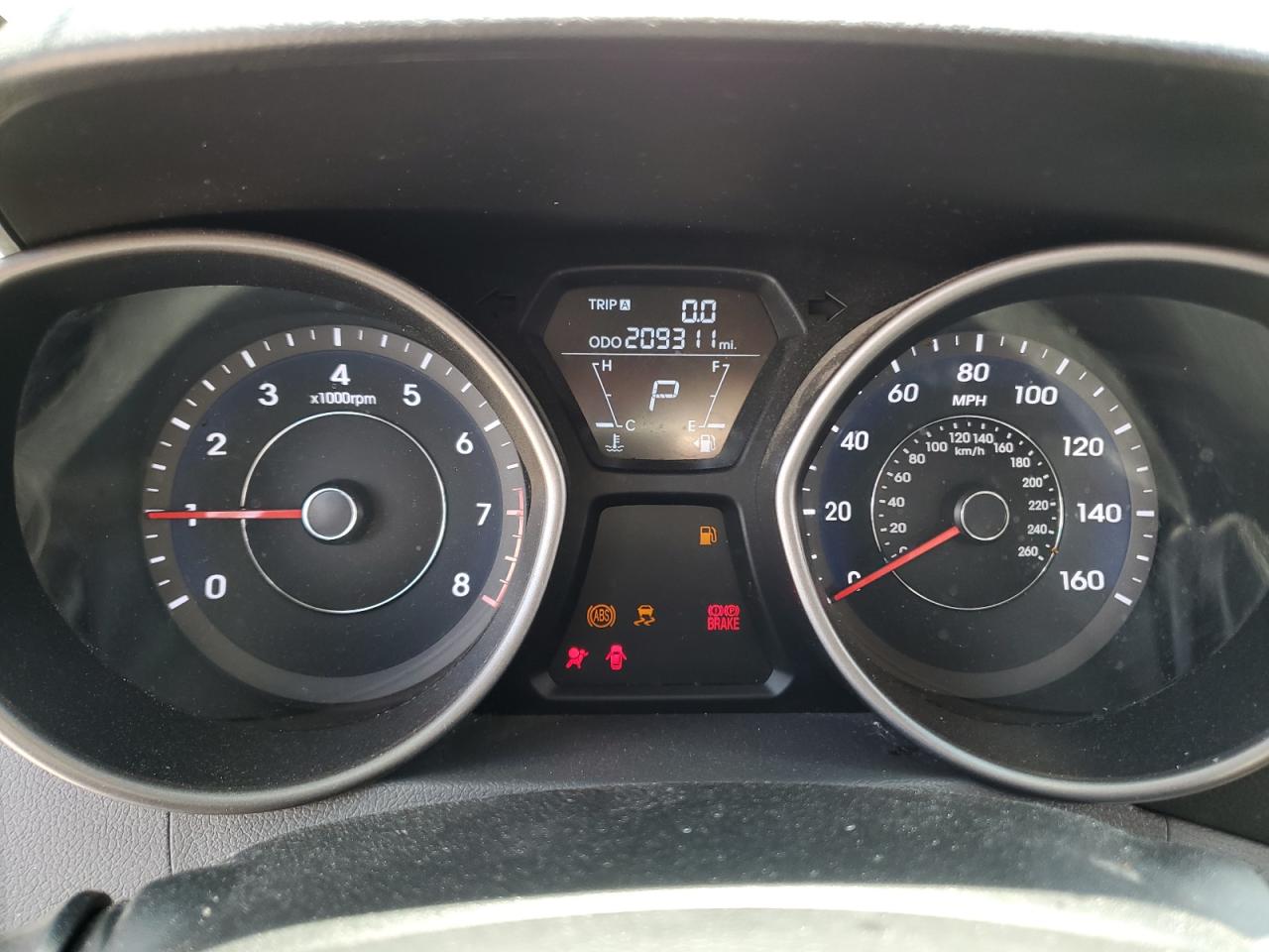 2013 Hyundai Elantra Gls VIN: 5NPDH4AEXDH183170 Lot: 60314954