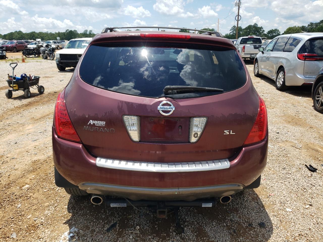 2006 Nissan Murano Sl VIN: JN8AZ08TX6W406144 Lot: 60207384