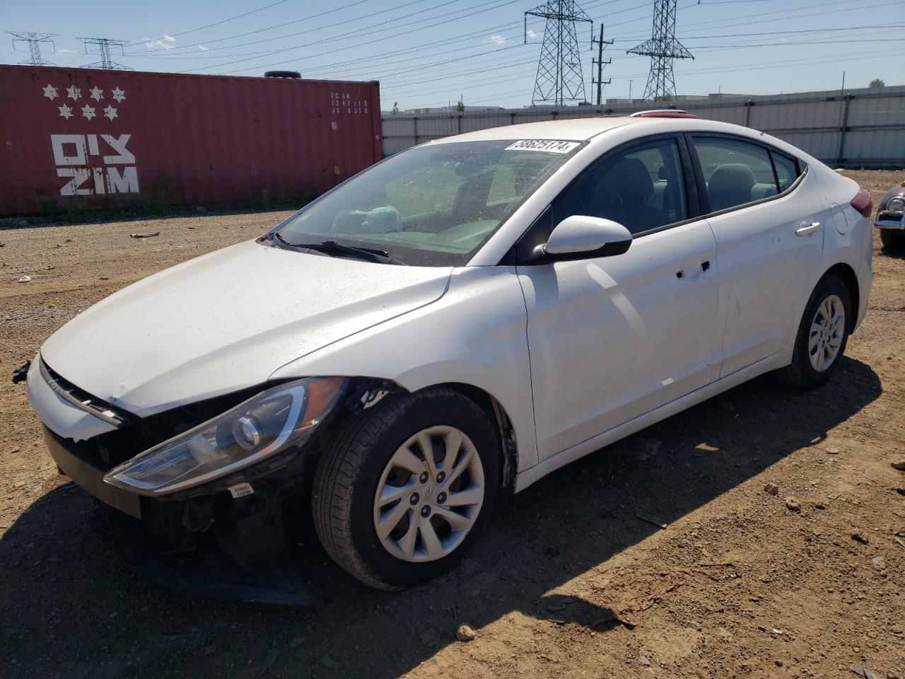 5NPD74LF2HH205242 2017 HYUNDAI ELANTRA - Image 1