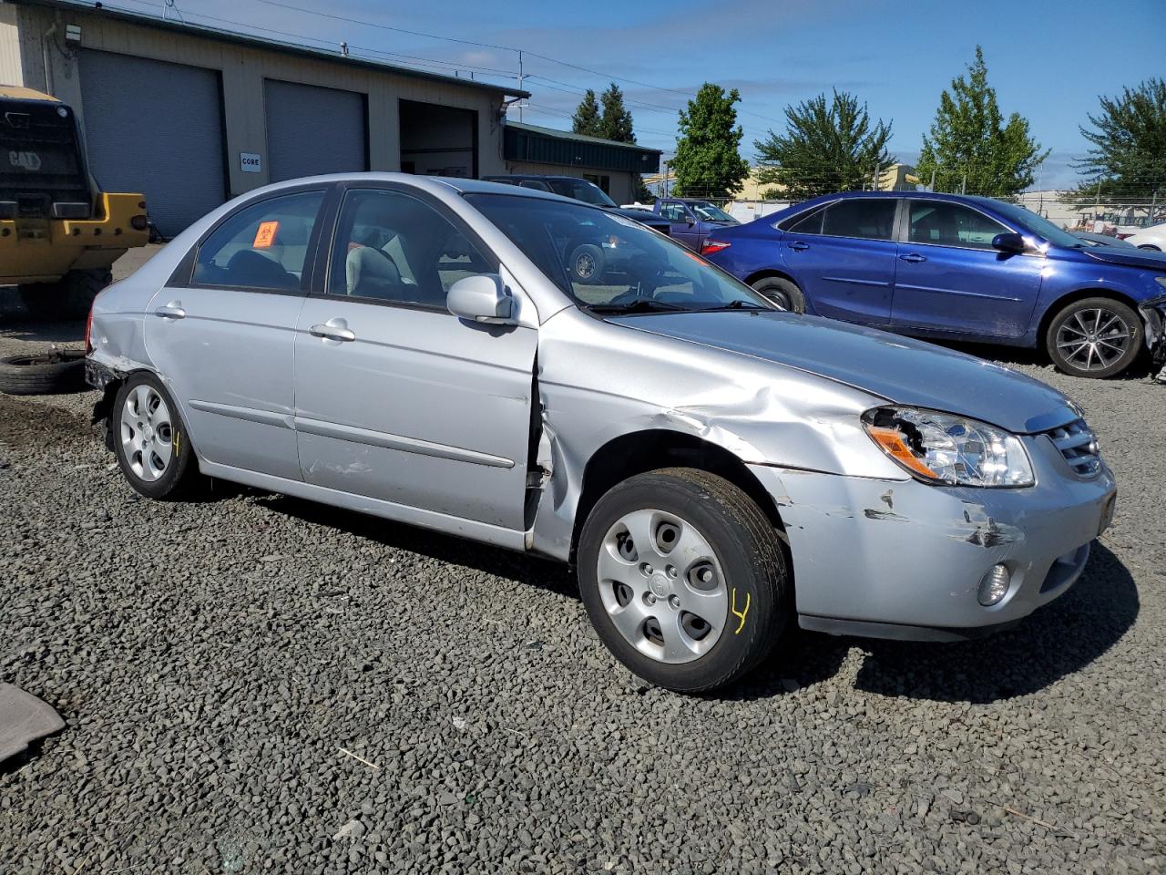 2005 Kia Spectra Lx VIN: KNAFE121355189306 Lot: 57328364