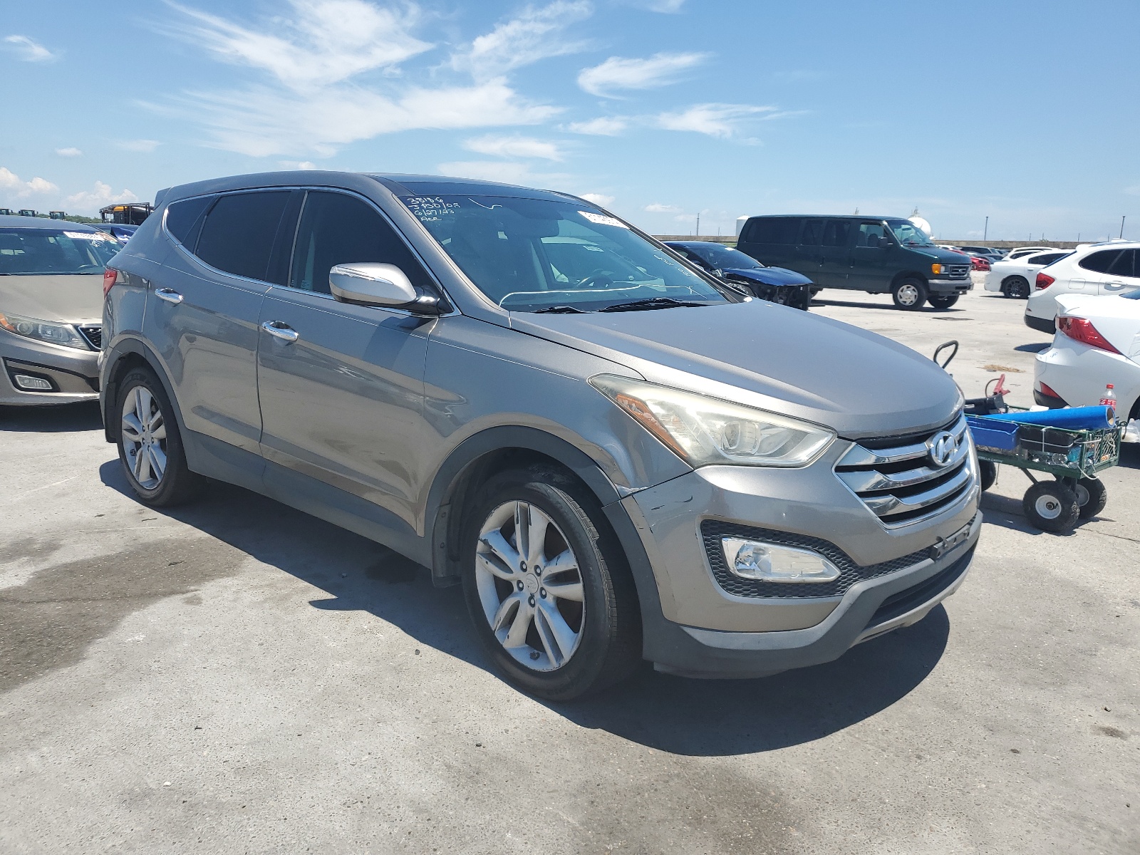 2013 Hyundai Santa Fe Sport vin: 5XYZW3LAXDG067328