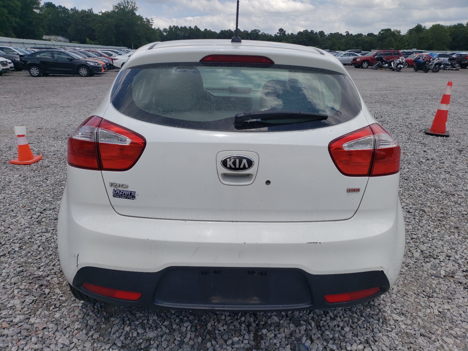 KNADM5A32D6222485 2013 Kia Rio Lx