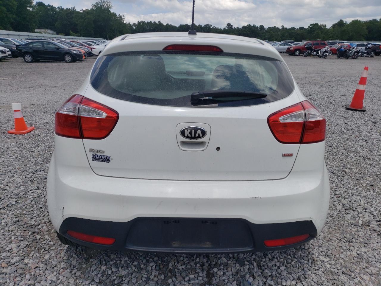 2013 Kia Rio Lx VIN: KNADM5A32D6222485 Lot: 59733014