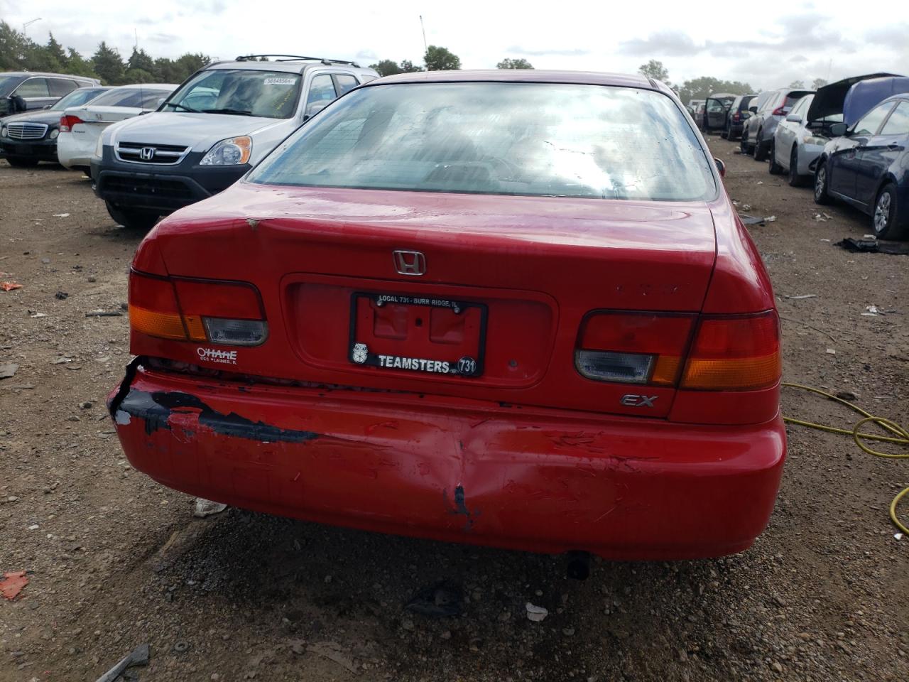 1998 Honda Civic Ex VIN: 1HGEJ8243WL072191 Lot: 59293504