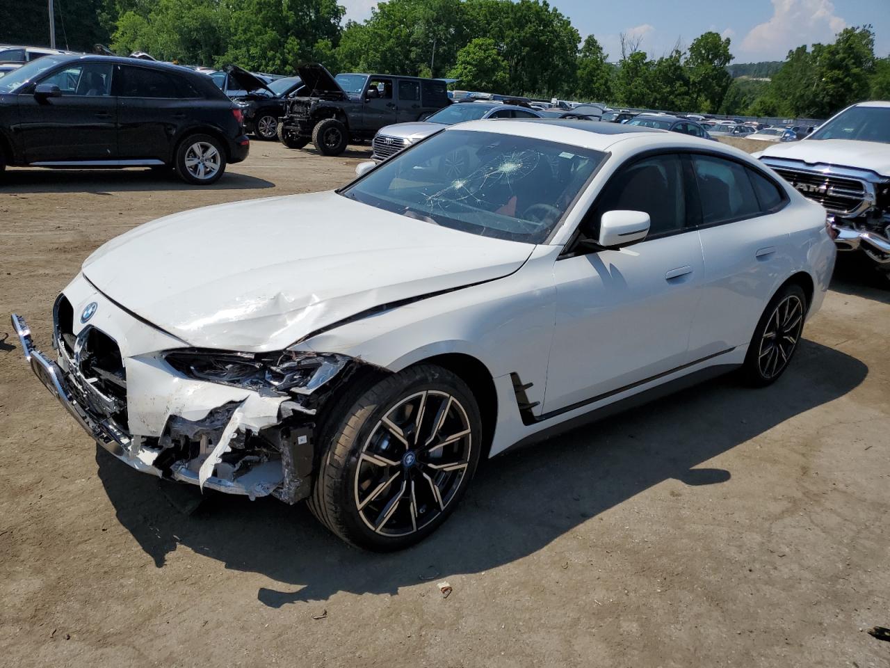 2024 BMW I4 xDrive 40 VIN: WBY83FB01RFS87349 Lot: 59687254