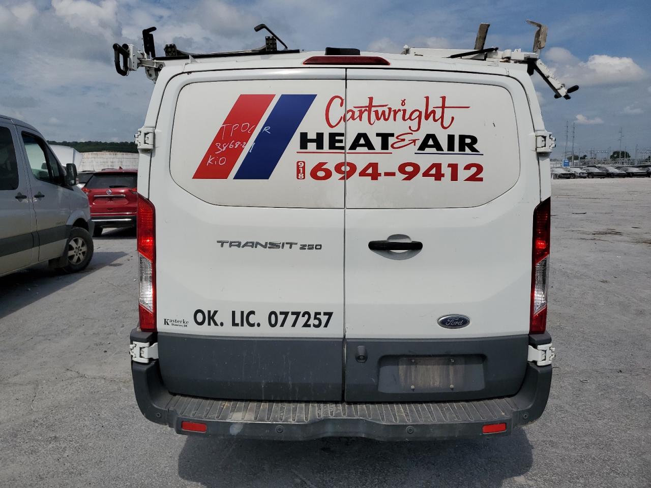 2015 Ford Transit T-250 VIN: 1FTNR1YM7FKB28841 Lot: 59966284