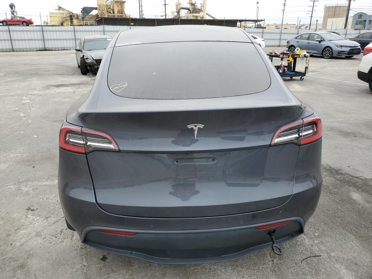 2021 Tesla Model Y VIN: 5YJYGDED2MF107771 Lot: 57464034