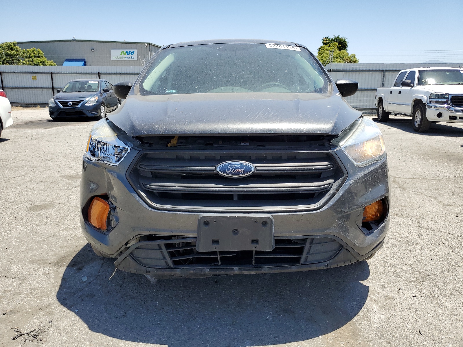 2017 Ford Escape S vin: 1FMCU0F79HUE16683