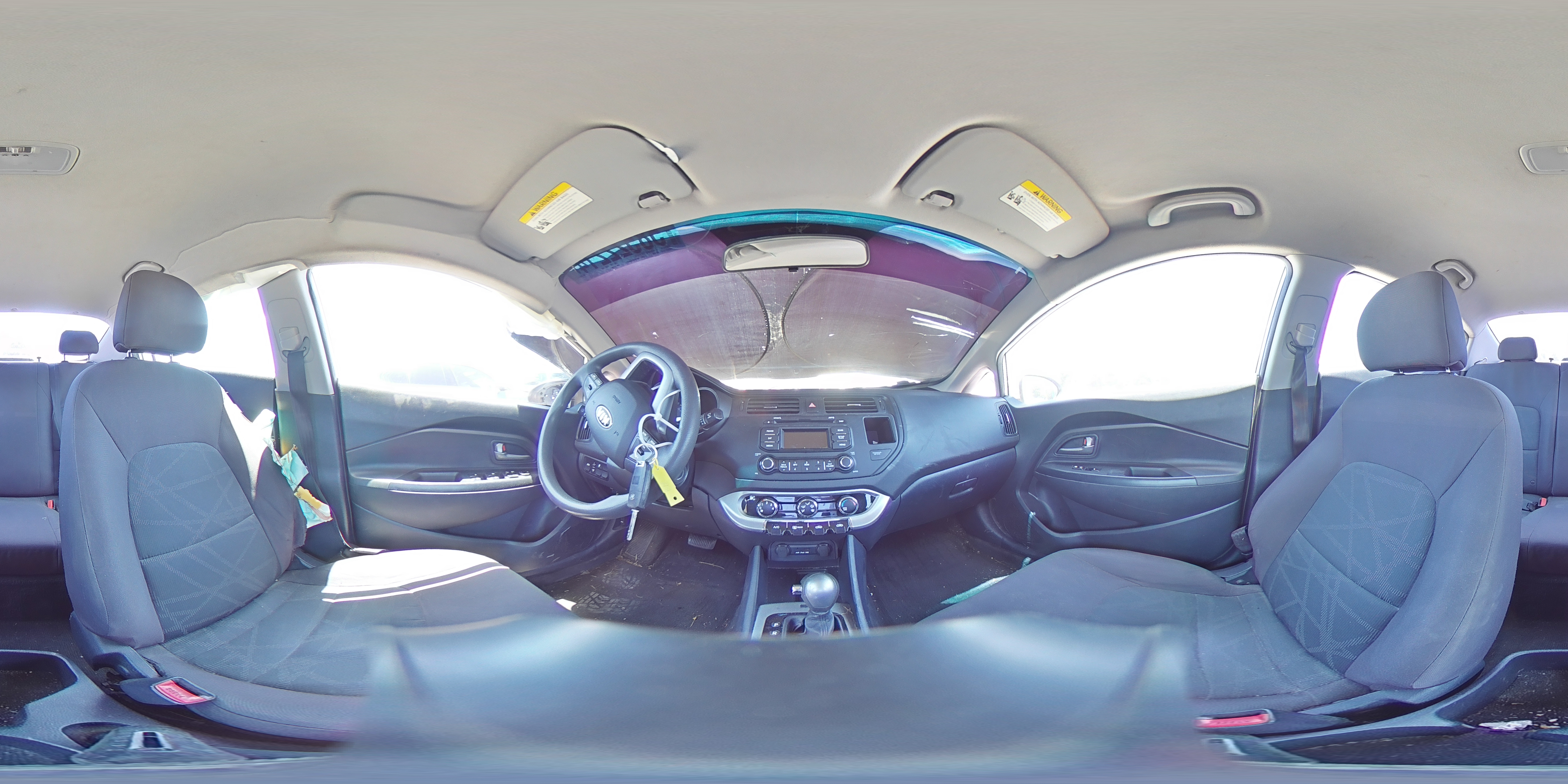 2015 Kia Rio Lx VIN: KNADM4A31F6434985 Lot: 58522214