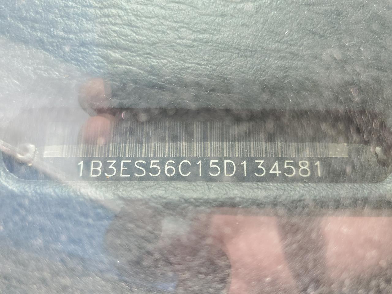 2005 Dodge Neon Sxt VIN: 1B3ES56C15D134581 Lot: 59858864