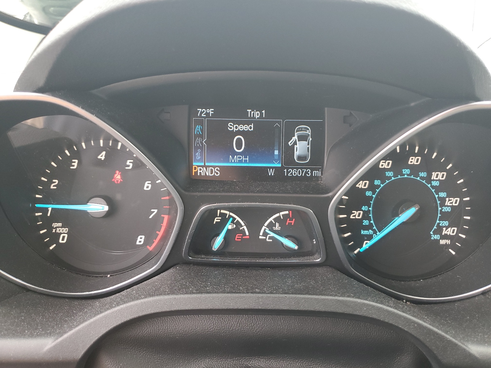 1FMCU0G97EUB78408 2014 Ford Escape Se