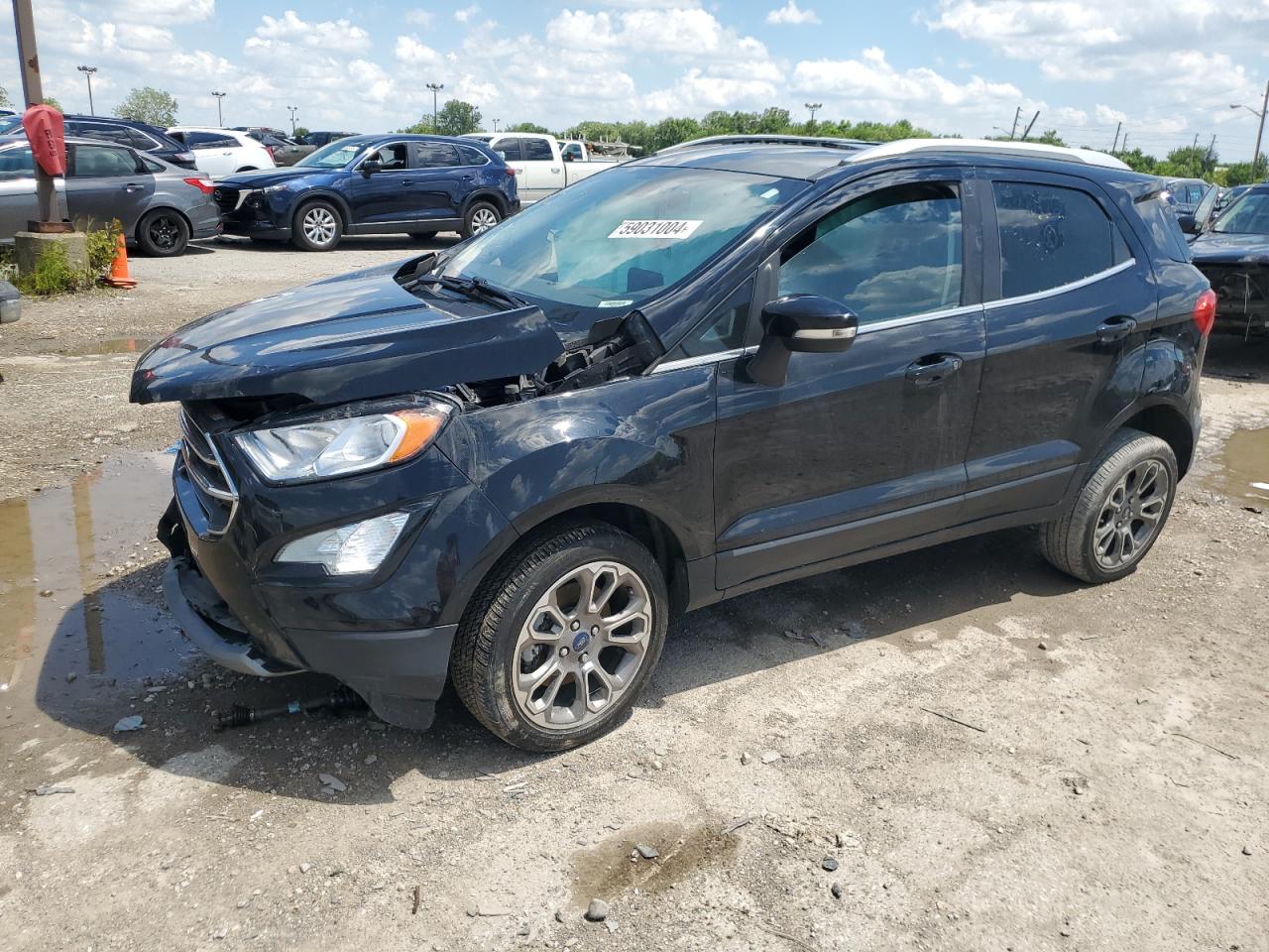 2020 Ford Ecosport Titanium en Venta en Indianapolis, IN - Front End