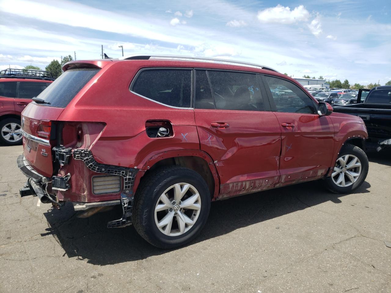 2019 Volkswagen Atlas Se VIN: 1V2LR2CA4KC573230 Lot: 56695404