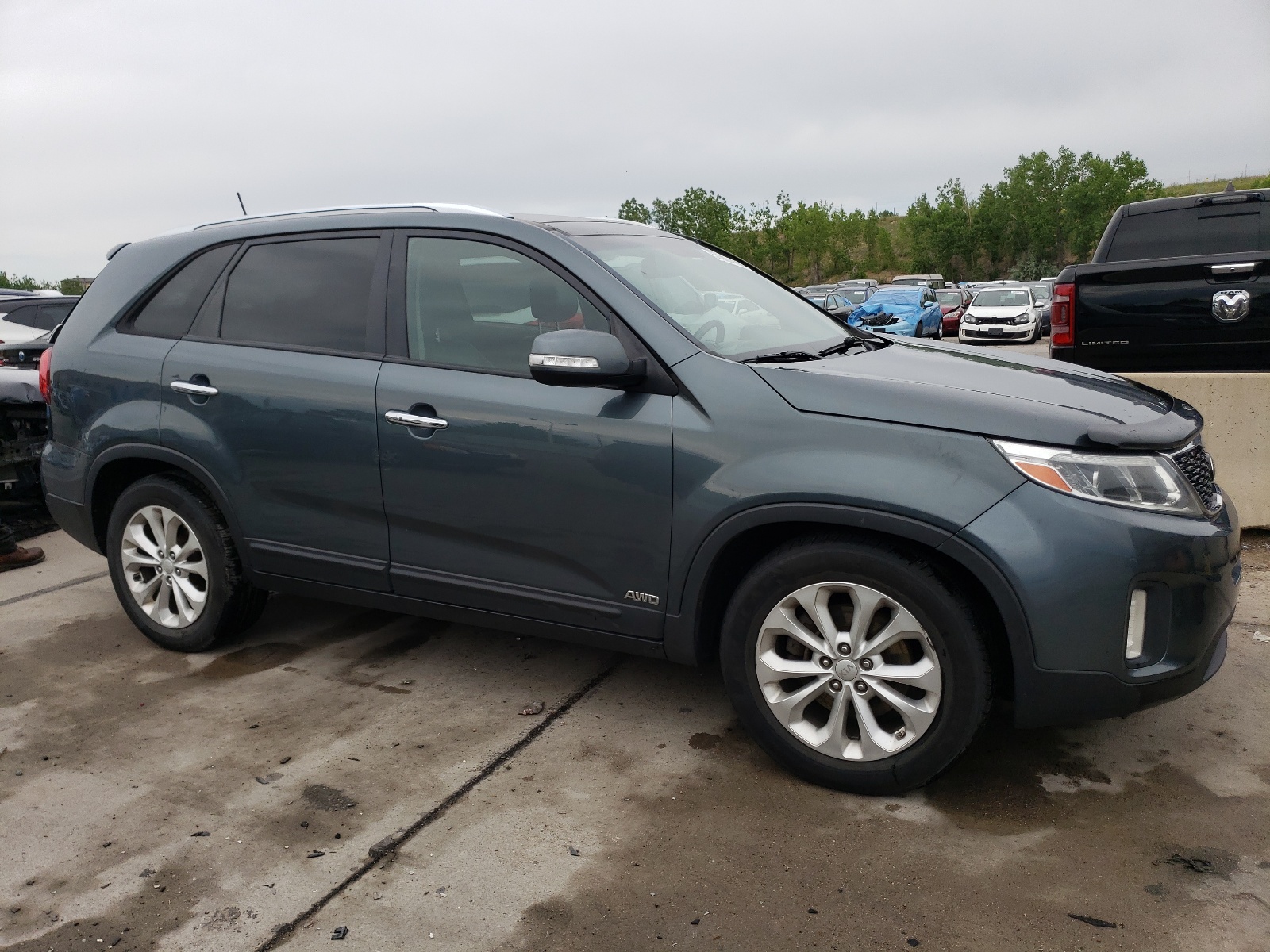 2014 Kia Sorento Ex vin: 5XYKUDA74EG461123