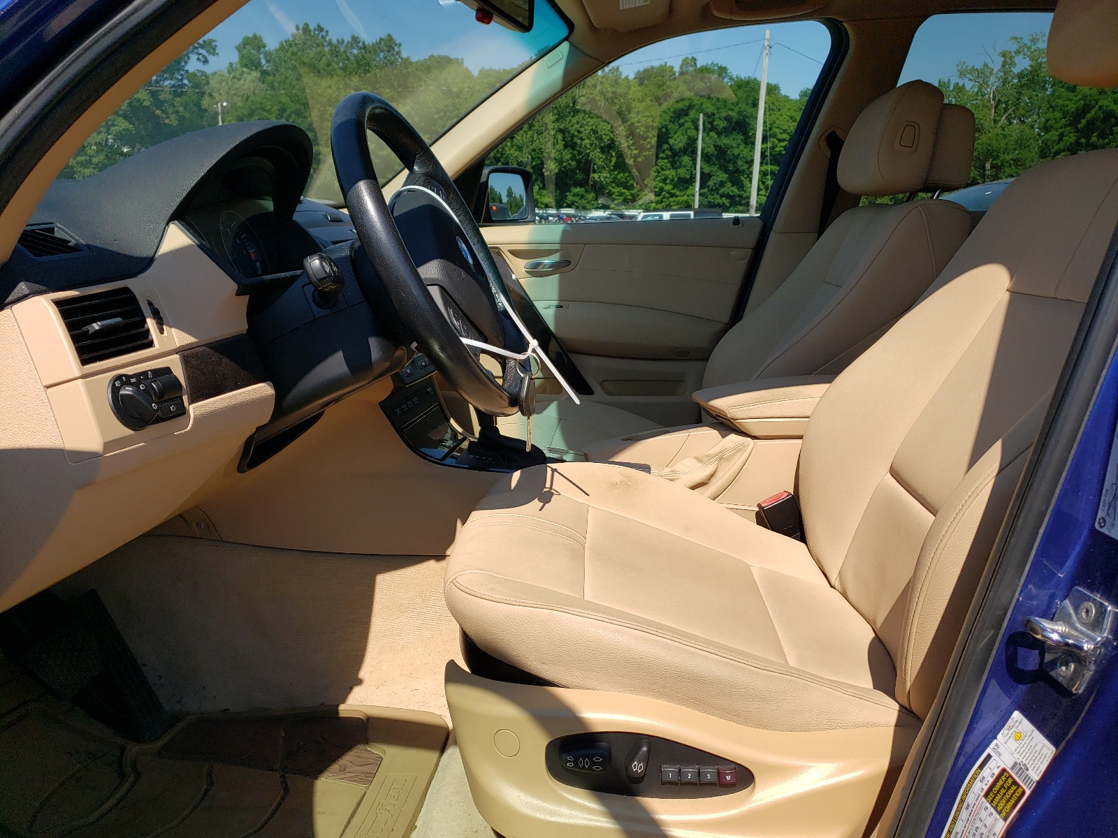 WBXPC93438WJ22601 2008 BMW X3 3.0Si