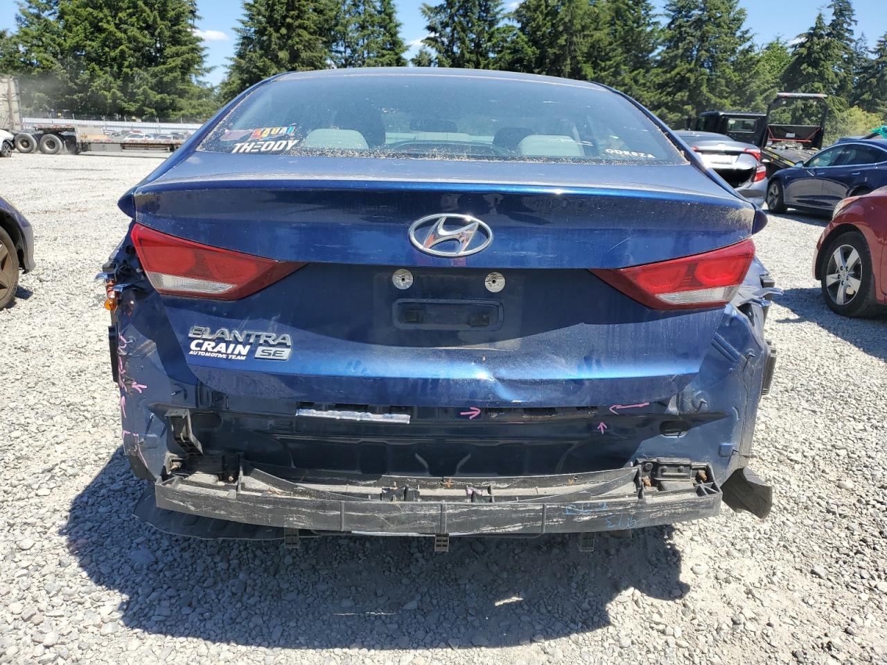 2018 Hyundai Elantra Se VIN: 5NPD74LF8JH274846 Lot: 58431954