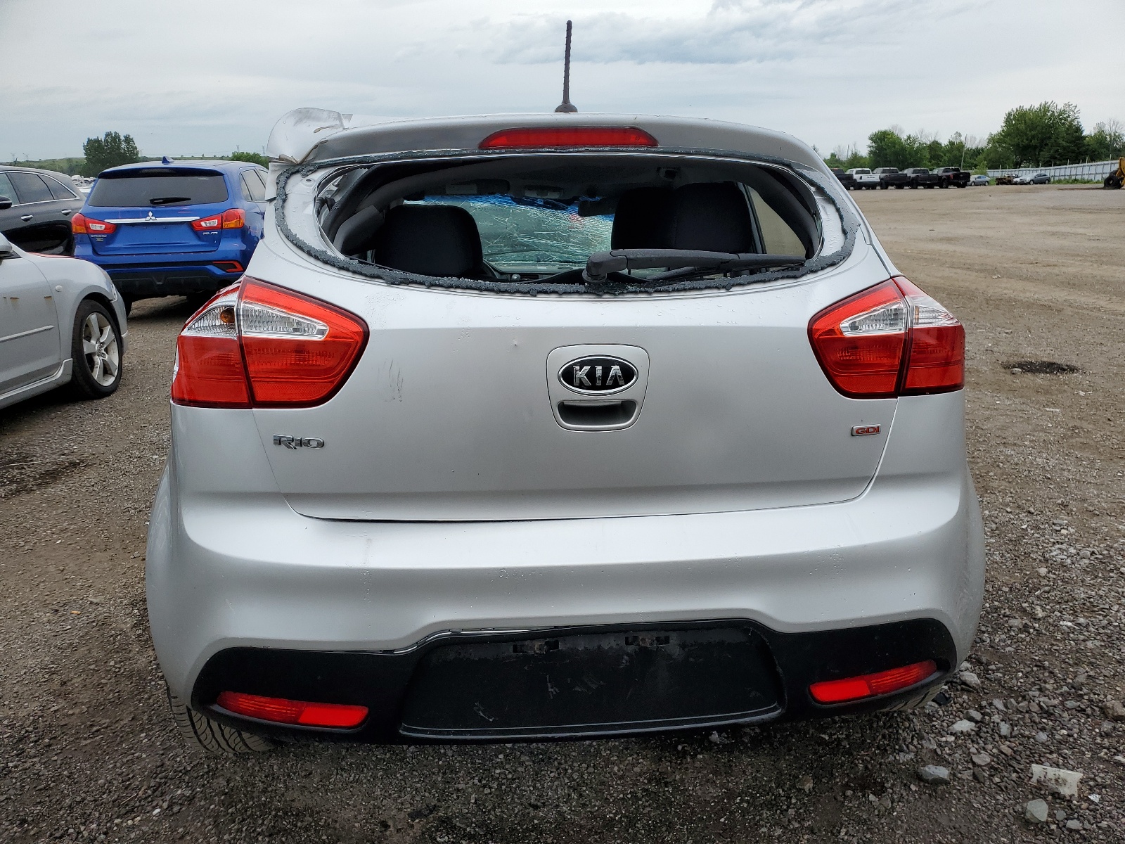 KNADM5A35C6743327 2012 Kia Rio Lx