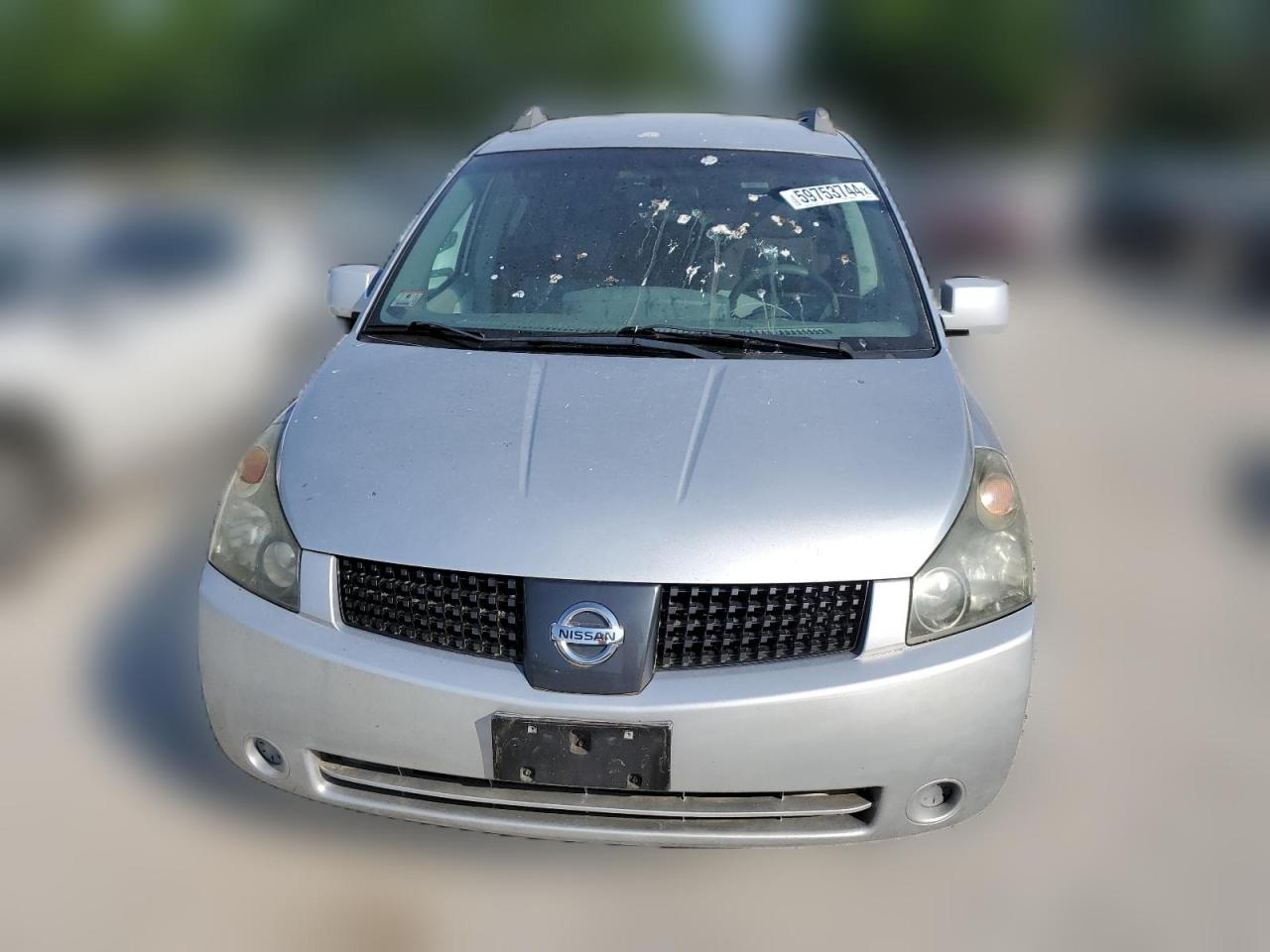 2005 Nissan Quest S VIN: 5N1BV28U25N135225 Lot: 59753744