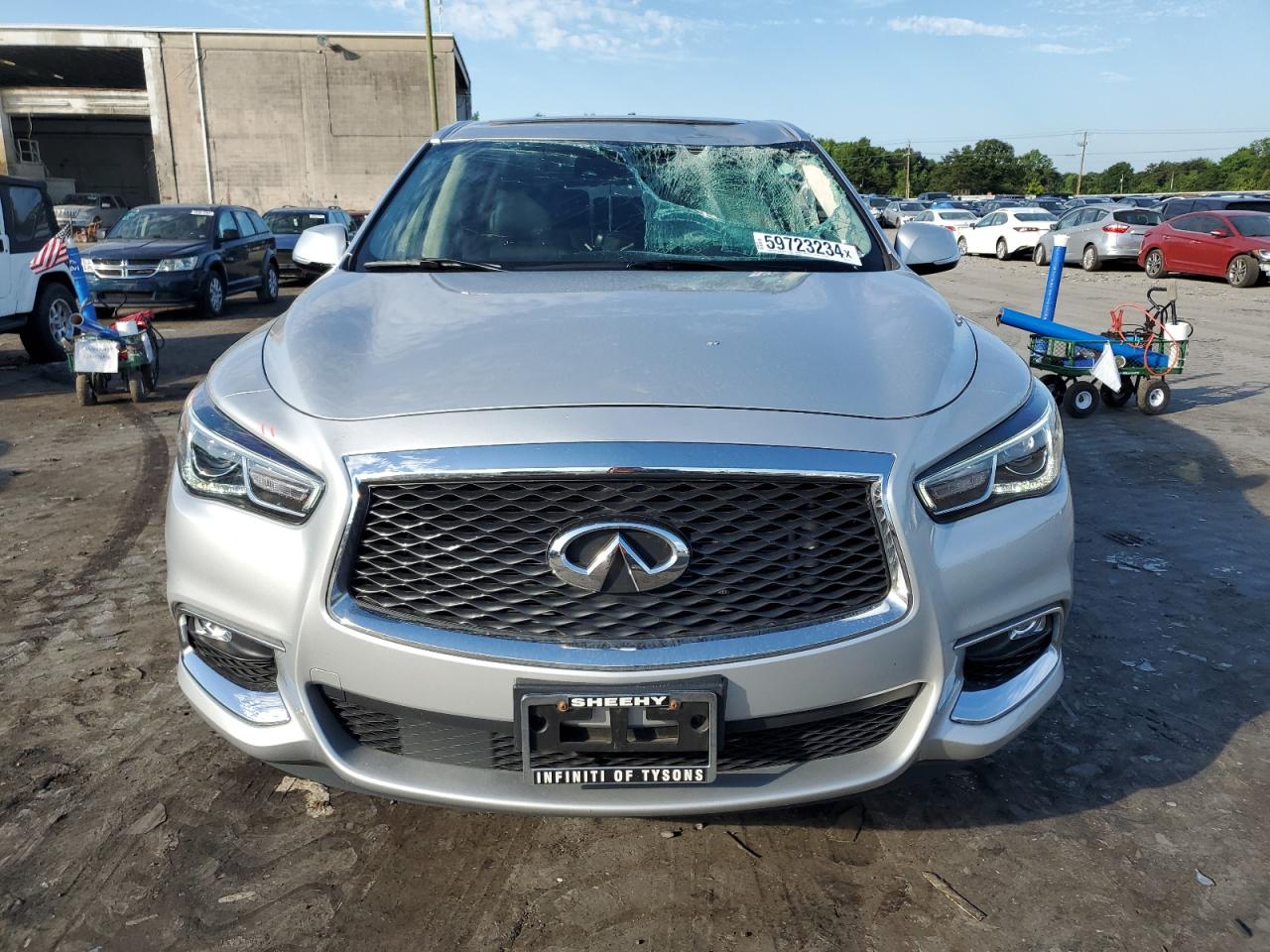 2020 Infiniti Qx60 Luxe VIN: 5N1DL0MMXLC517777 Lot: 59723234