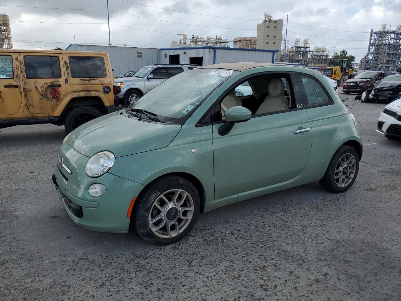 2013 Fiat 500 Pop VIN: 3C3CFFDR5DT741832 Lot: 59305114