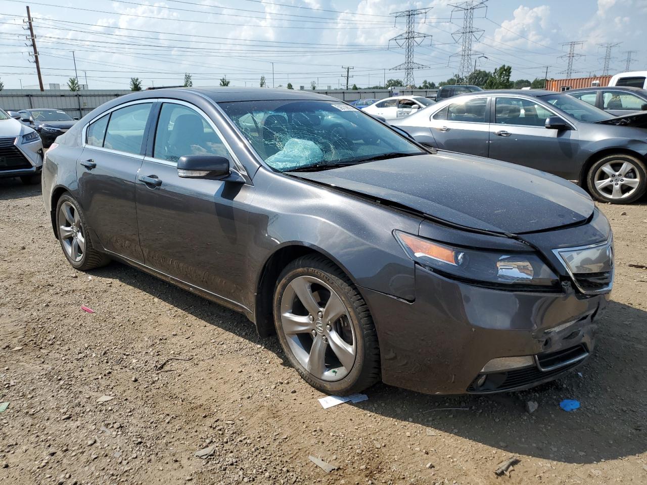 19UUA9F58EA001812 2014 Acura Tl Tech