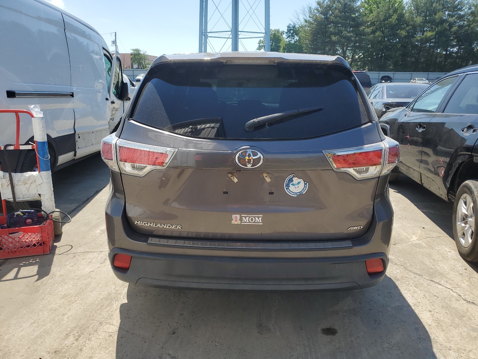 5TDBKRFH8GS271450 2016 Toyota Highlander Le