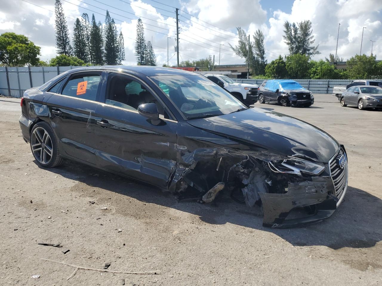 2018 Audi A3 Premium VIN: WAUAUGFF4J1056755 Lot: 60057214