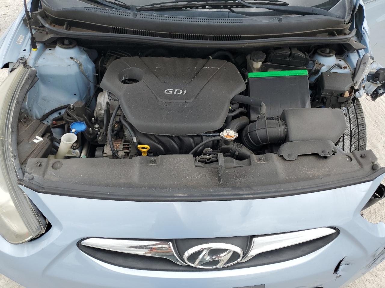 2013 Hyundai Accent Gls VIN: KMHCU4AE5DU432161 Lot: 58937294