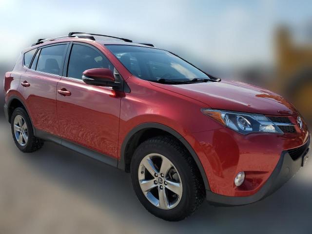  TOYOTA RAV4 2015 Червоний