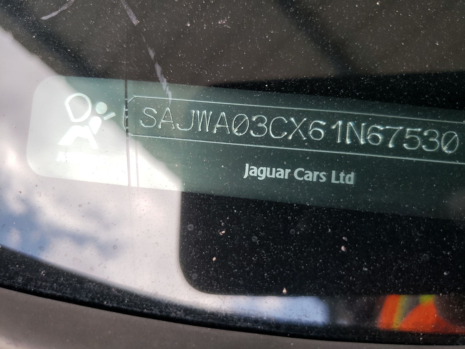 SAJWA03CX61N67530 2006 Jaguar S-Type R