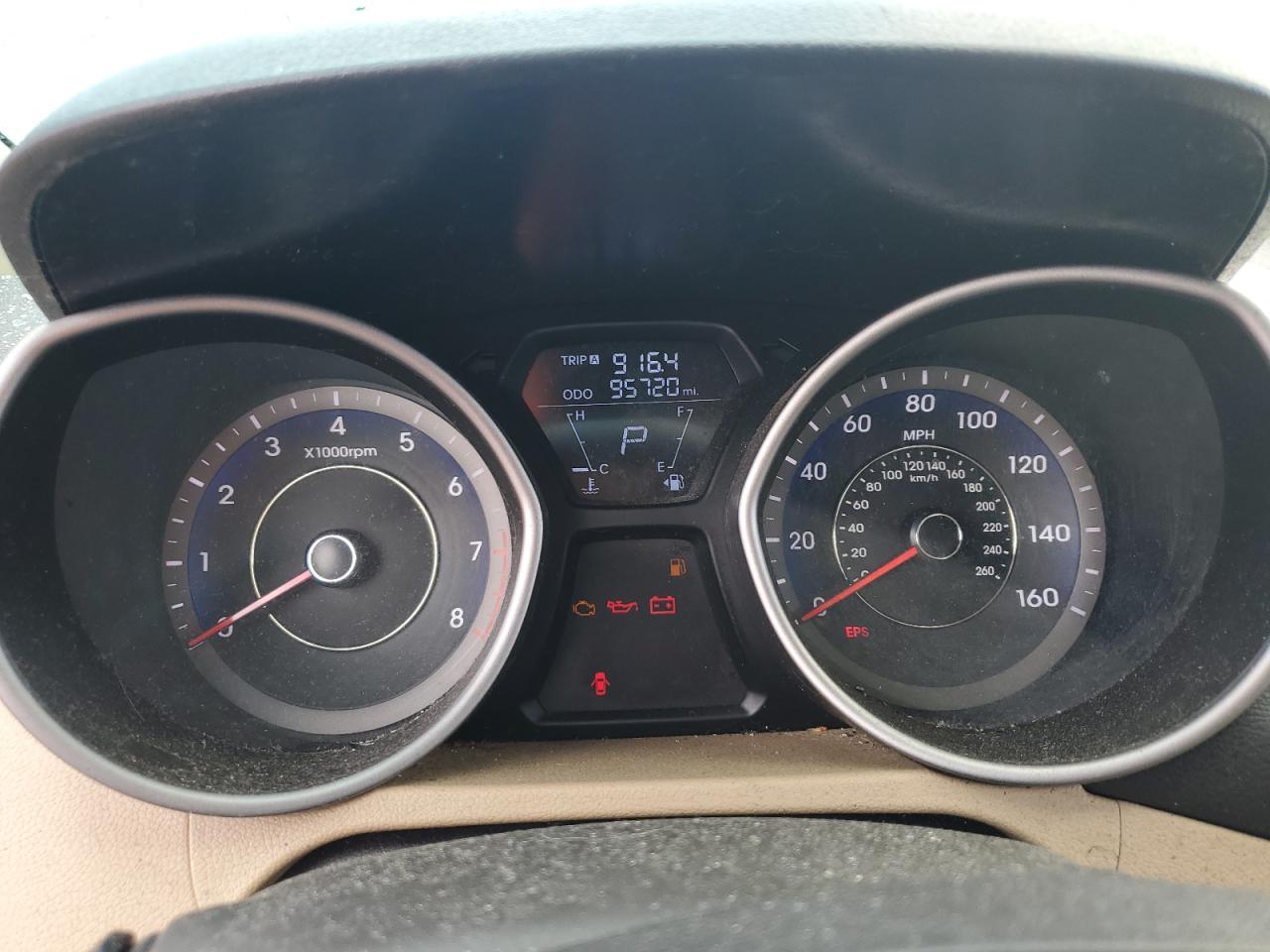 2013 Hyundai Elantra Gls VIN: KMHDH4AE2DU708949 Lot: 57776254