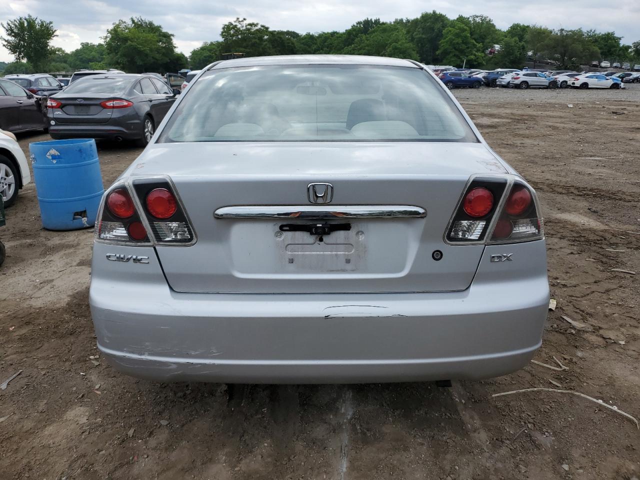 2002 Honda Civic Dx VIN: 1HGES15172L014651 Lot: 57408544