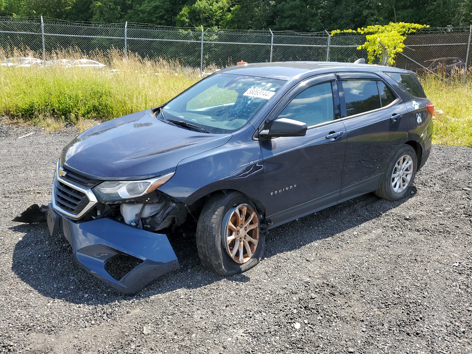 2018 Chevrolet Equinox Ls vin: 3GNAXHEV6JL123204