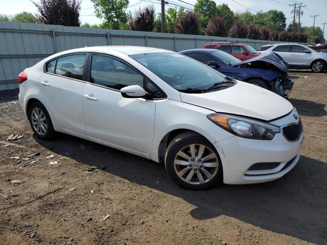  KIA FORTE 2016 White