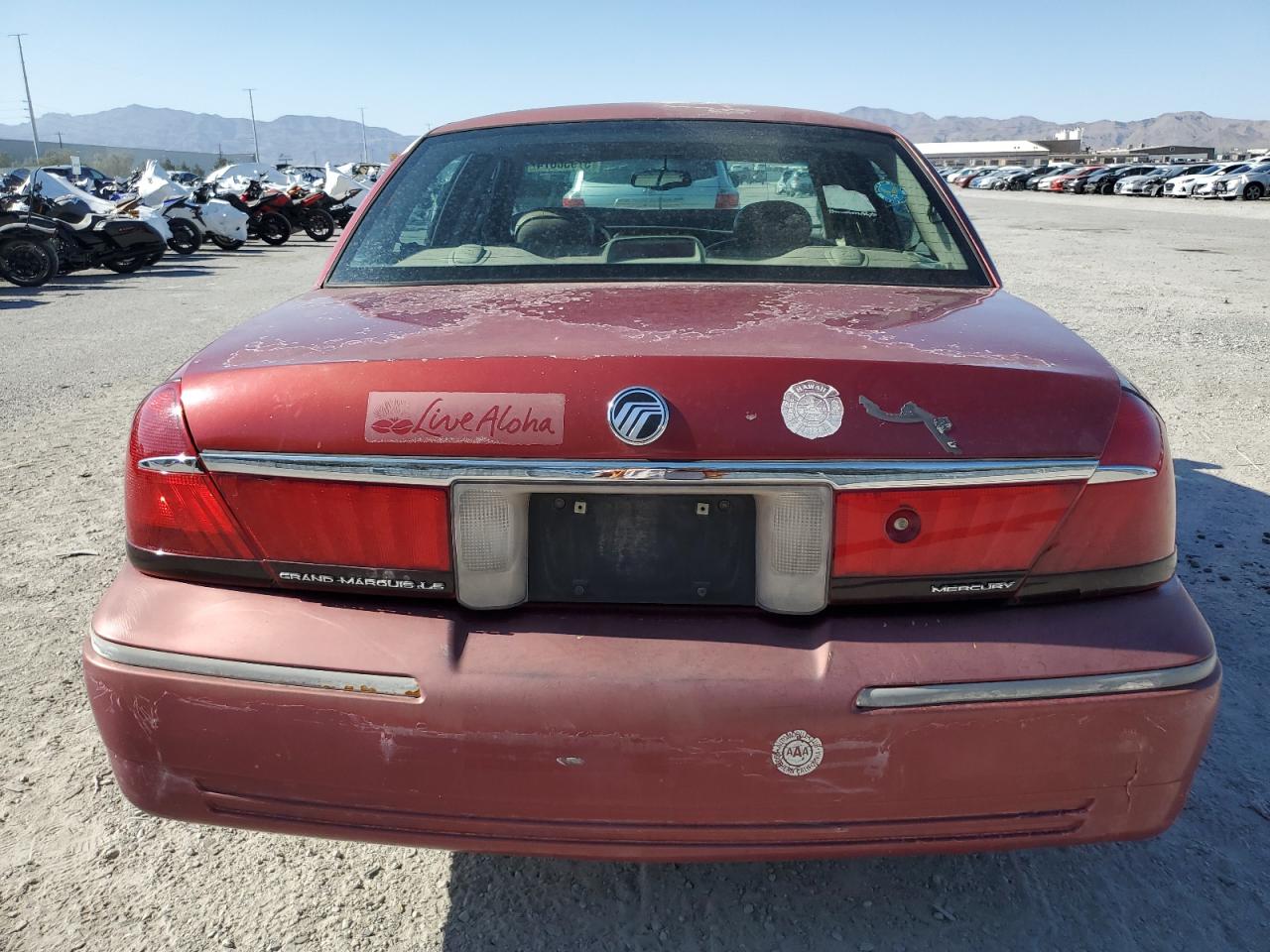 2002 Mercury Grand Marquis Ls VIN: 2MEFM75W92X659072 Lot: 57958874